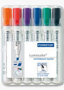 Pisak do tablic STAEDTLER 351 Whiteboard komplet 6 szt.