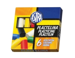 Plastelina ASTRA 6 kolorów