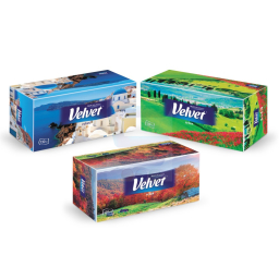 Chusteczki higieniczne VELVET 130 szt.