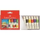 Farby tempery FABER CASTELL 6kol.