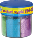 Brokat sypki 50 g x 6 kolorów 