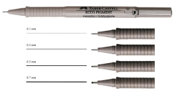 Cienkopis kreślarski Faber Castell Ecco Pigment  0,1-0,8