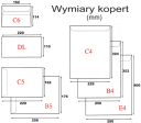 Koperta B4 (250x353x38) rozszerzana
