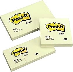 Post-it 3M 51x38 żółte