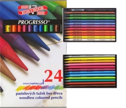 Kredki bezdrzewne KOH-I-NOOR Progresso 24kol.