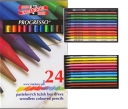 Kredki bezdrzewne KOH-I-NOOR Progresso 24kol.