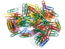 Spinacze  E&D Plastic /6050/ okrągłe kolorowe 26 mm 500 szt.