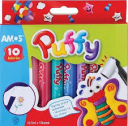 Farby do tkanin AMOS Puffy 10 kolorów /PUP 10 P 10/