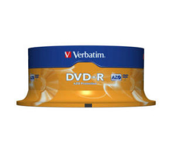Płyty DVD - / + R VERBATIM cake 25szt.