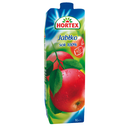 Sok HORTEX jabłkowy 1 l. x 6 szt