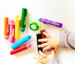 Flamastry COLORINO Jumbo 10kol. gruba końcówka ,3+