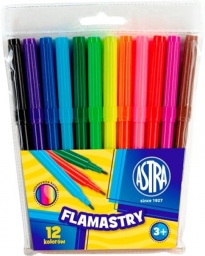 Flamastry 12 kol. ASTRA