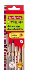 Kredki HERLITZ Trilino 6kol.