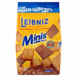 Ciasteczka LEIBNITZ minis choco 120 g