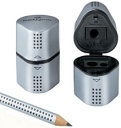 Temperówka  FABER CASTELL z pojemnikiem
