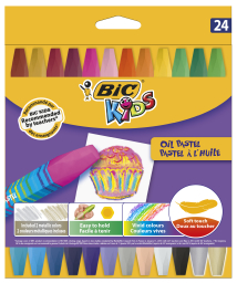 Pastele BIC olejne 24 kolory