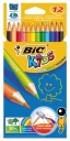 Kredki BIC Conte Evolution 12kol.