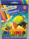 Flamastry 12 kolorów BAMBINO
