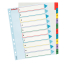 Przekładki A4 + ESSELTE Maxi Mylar 1-10 kol. /100208 /