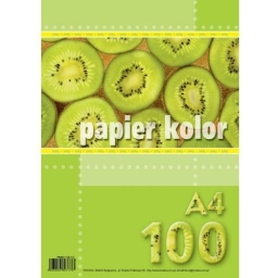 Papier A4 80g/m2 mix 5 kol. -100ark.