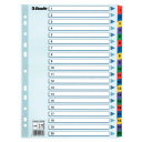 Przekładki A4 ESSELTE 1-20 Mylar, kol. rewersy /100163/