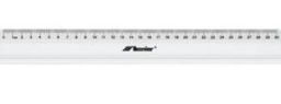 Linijka 20cm LENIAR 30070 - aluminiowa