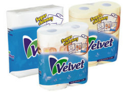 Ręczniki papierowe kuchenne VELVET 2 szt. x 6 op