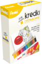 Zestaw Pentel kredki ołówkowe 24kol. + kolorowanka