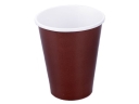 Kubki plastikowe HUHT brązowy 200 ml 100 szt