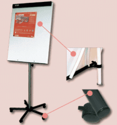 Flipchart Komandor 72x103 - na kółkach