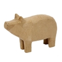 Świnka z papieru mache - 17cm