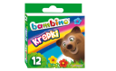 Kredki świecowe BAMBINO 12kol.